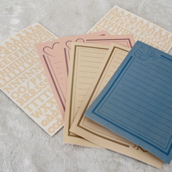 ABC/123 Stickers, Mini; Beige & Journaling boxes New/CREATIVE MEMORIES. - Picture 3 of 5